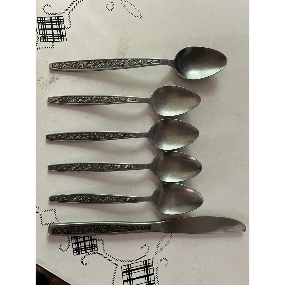 Stanley Roberts Rogers Korea 6 pc Stainless 
